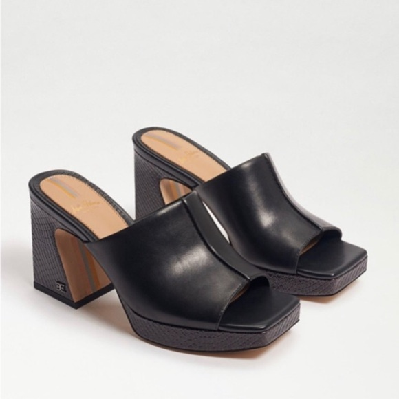 Sam Edelman Wilton Block Heel Mule Sz 8 - Picture 1 of 3